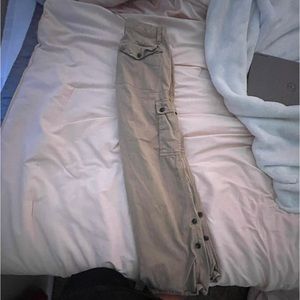 Size Small cargo pants from tory burch. Worn once.